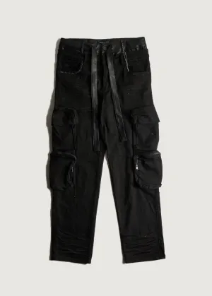 Blake Cargo Denim (Black)