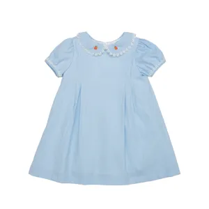 Crystal Light Blue Pumpkin Dress