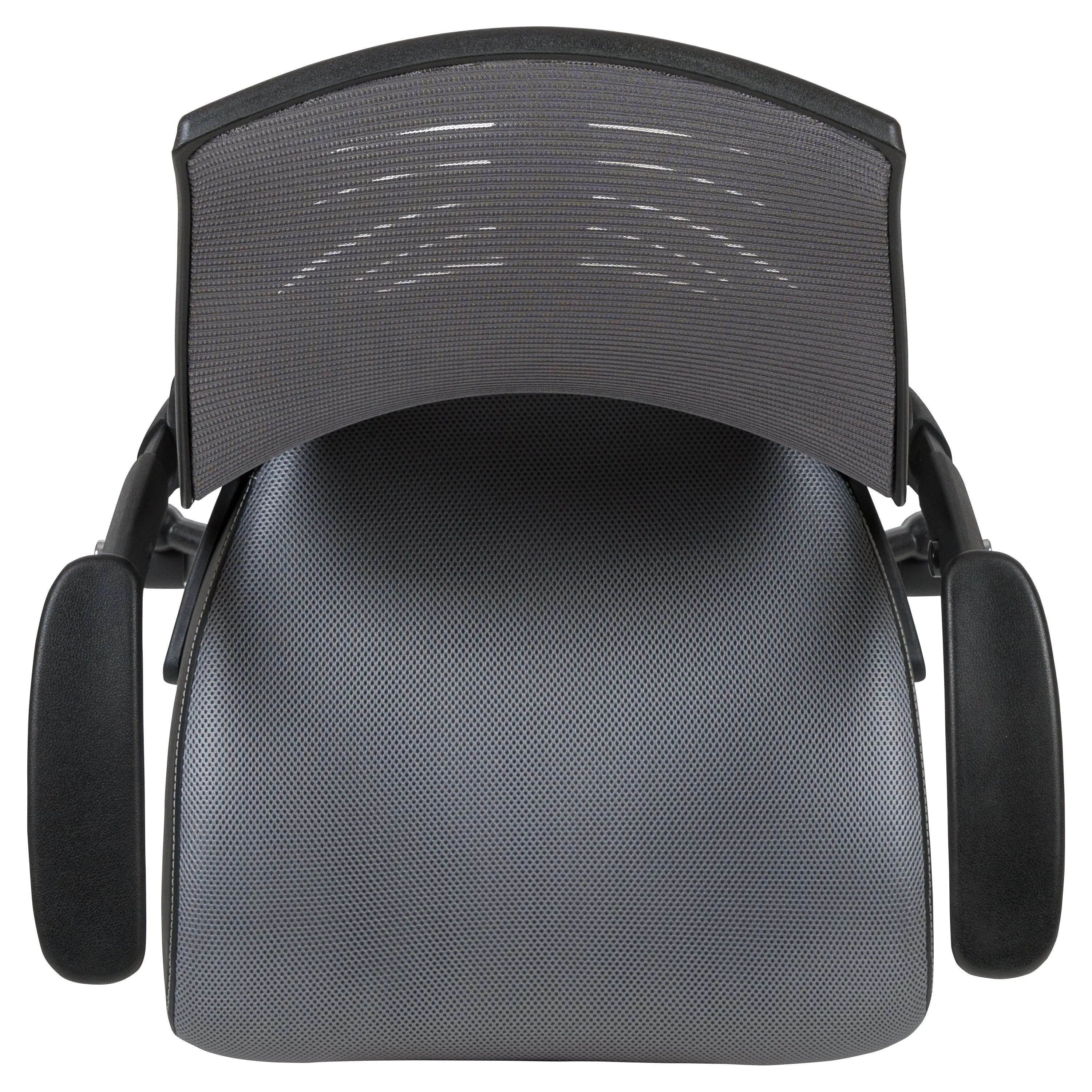 Dark Gray Mesh Drafting Chair BL-ZP-809D-DKGY-GG