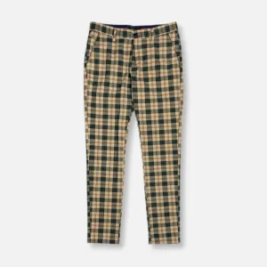 Derwin Slim Fit Plaid Pants