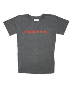 FESTKA Tshirt x Chatty - Grey