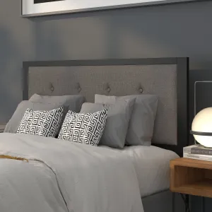 Full Dark Gray Headboard HG-HB1725-F-DG-GG