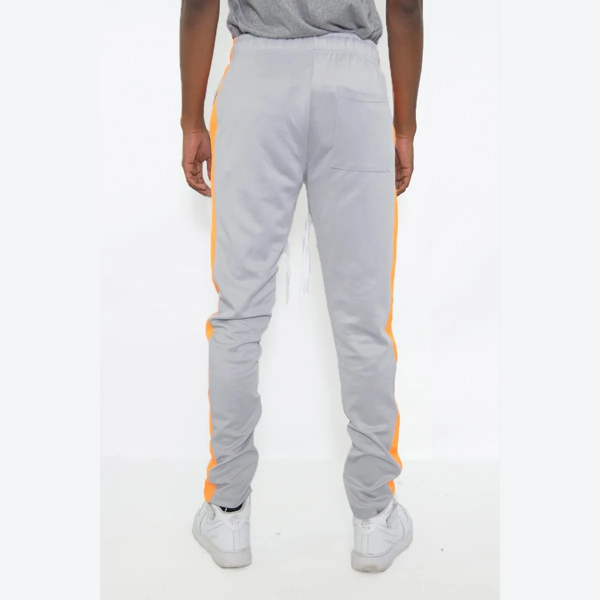 Grey Slim Fit Track Pants