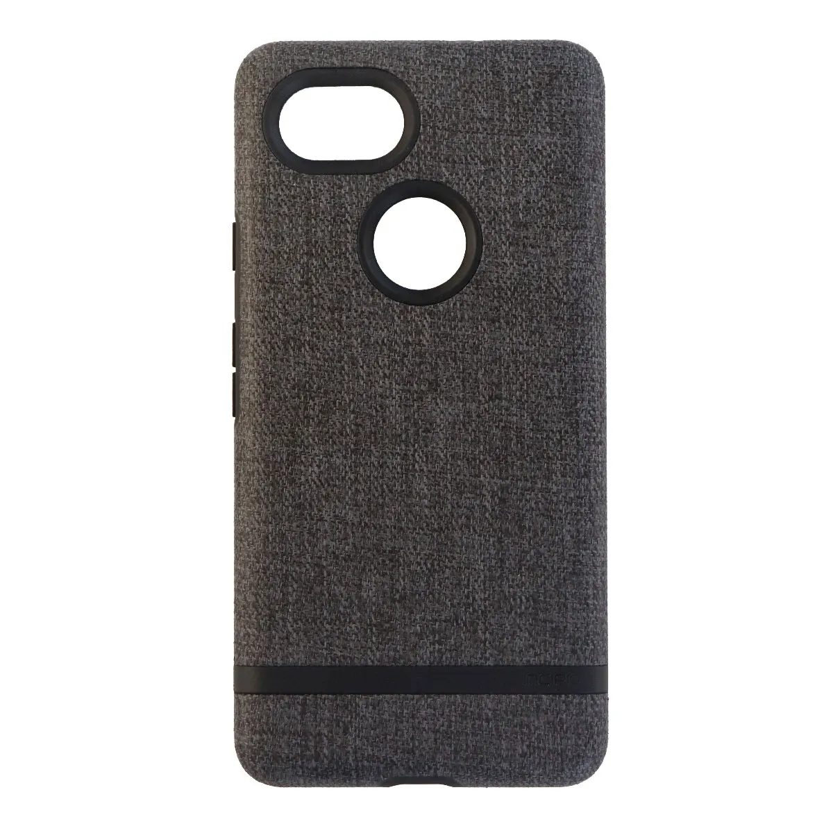 Incipio Esquire Series Hybrid Fabric Case for Google Pixel 2 XL - Gray/Black