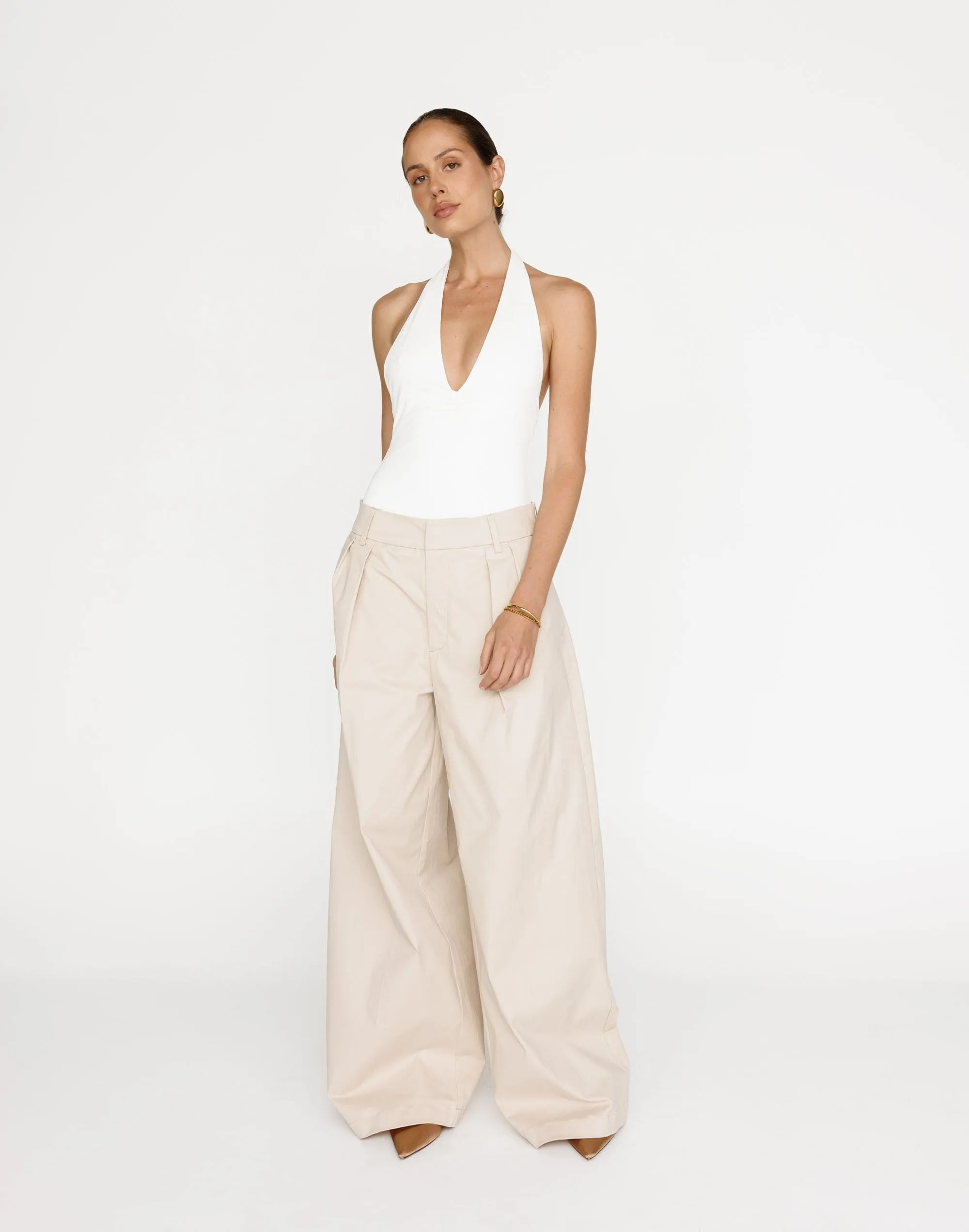 Joelle Pants (Beige)