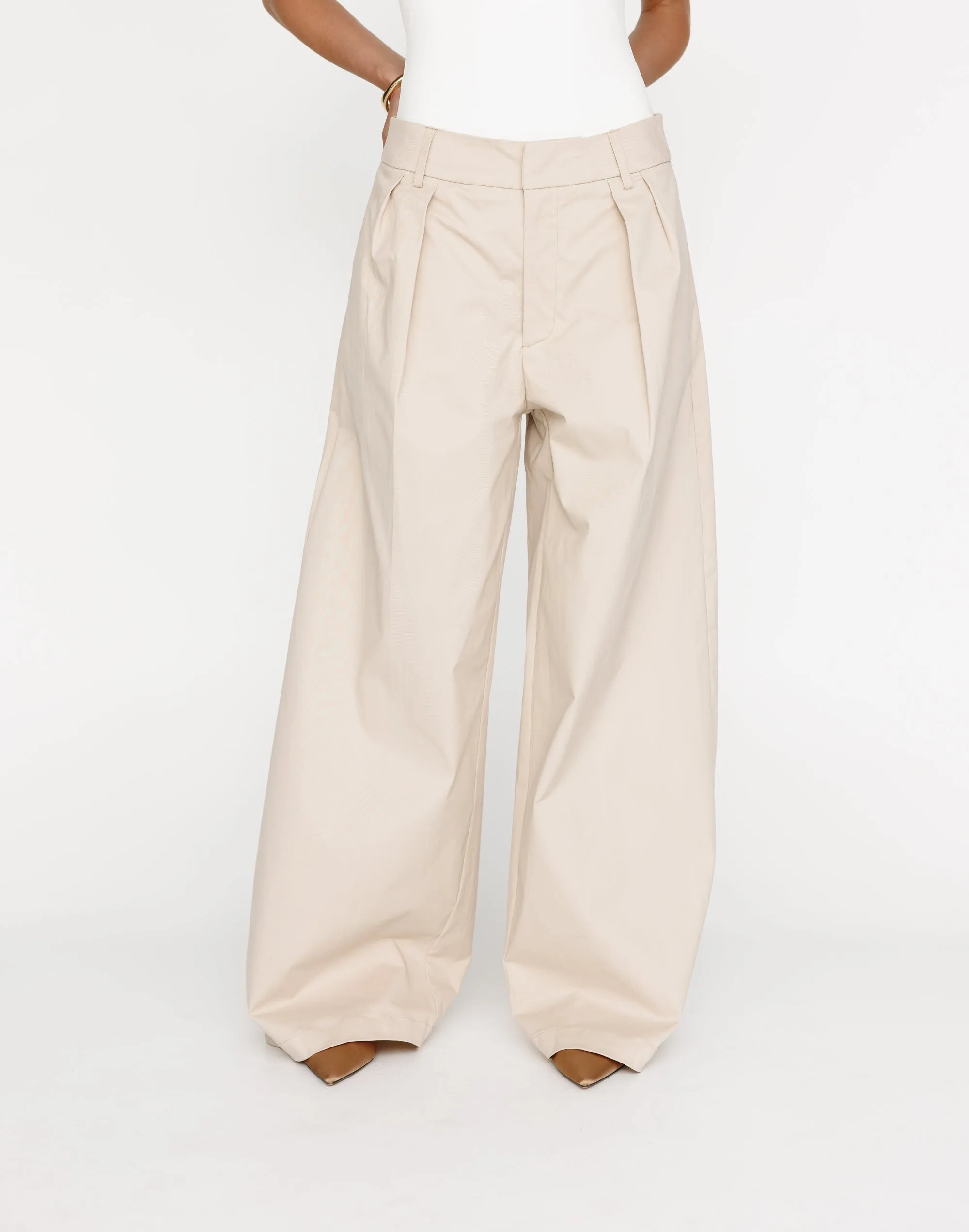 Joelle Pants (Beige)