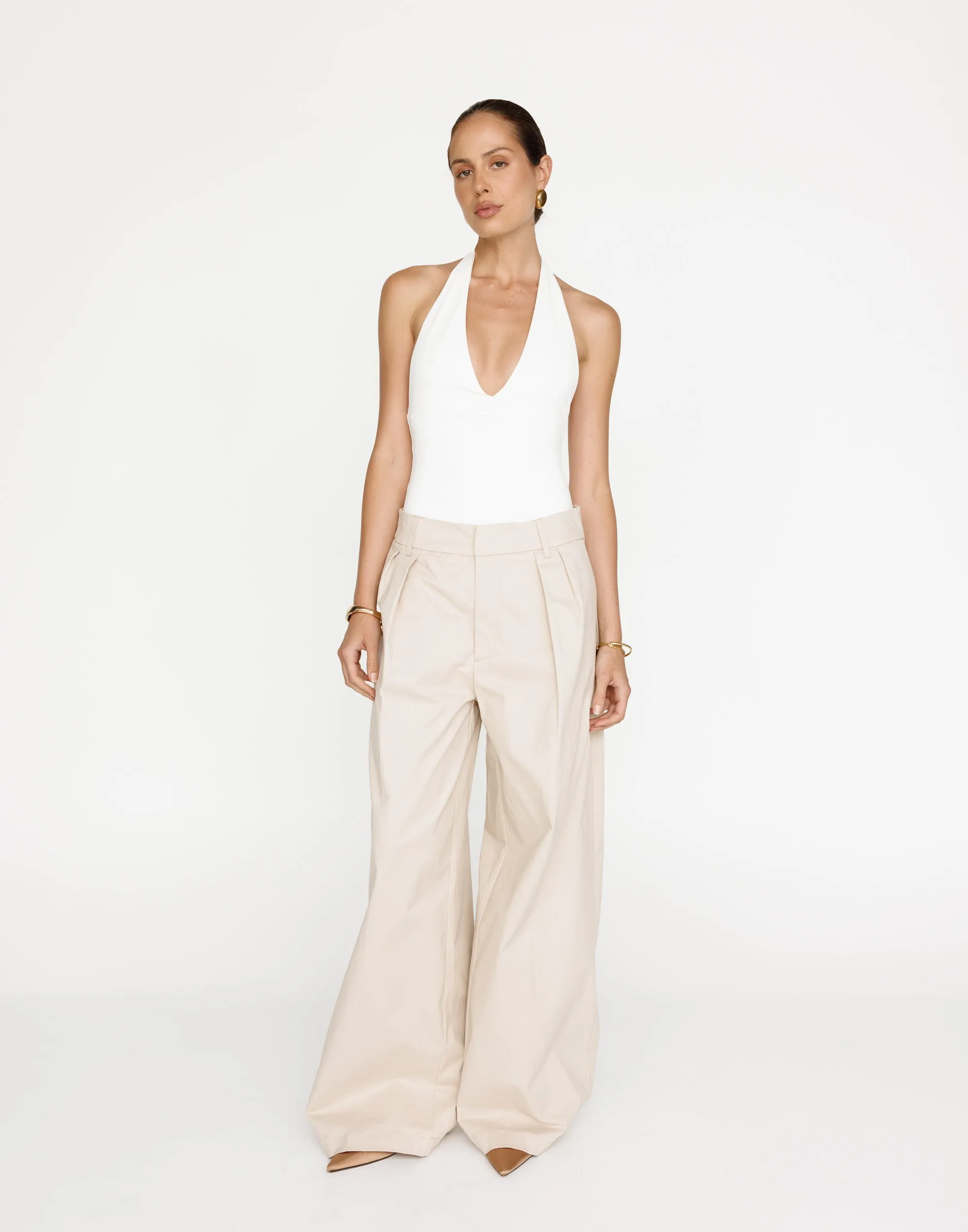 Joelle Pants (Beige)