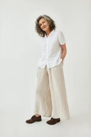 Metta - Carmen Relaxed Leg Pant - Light Linen