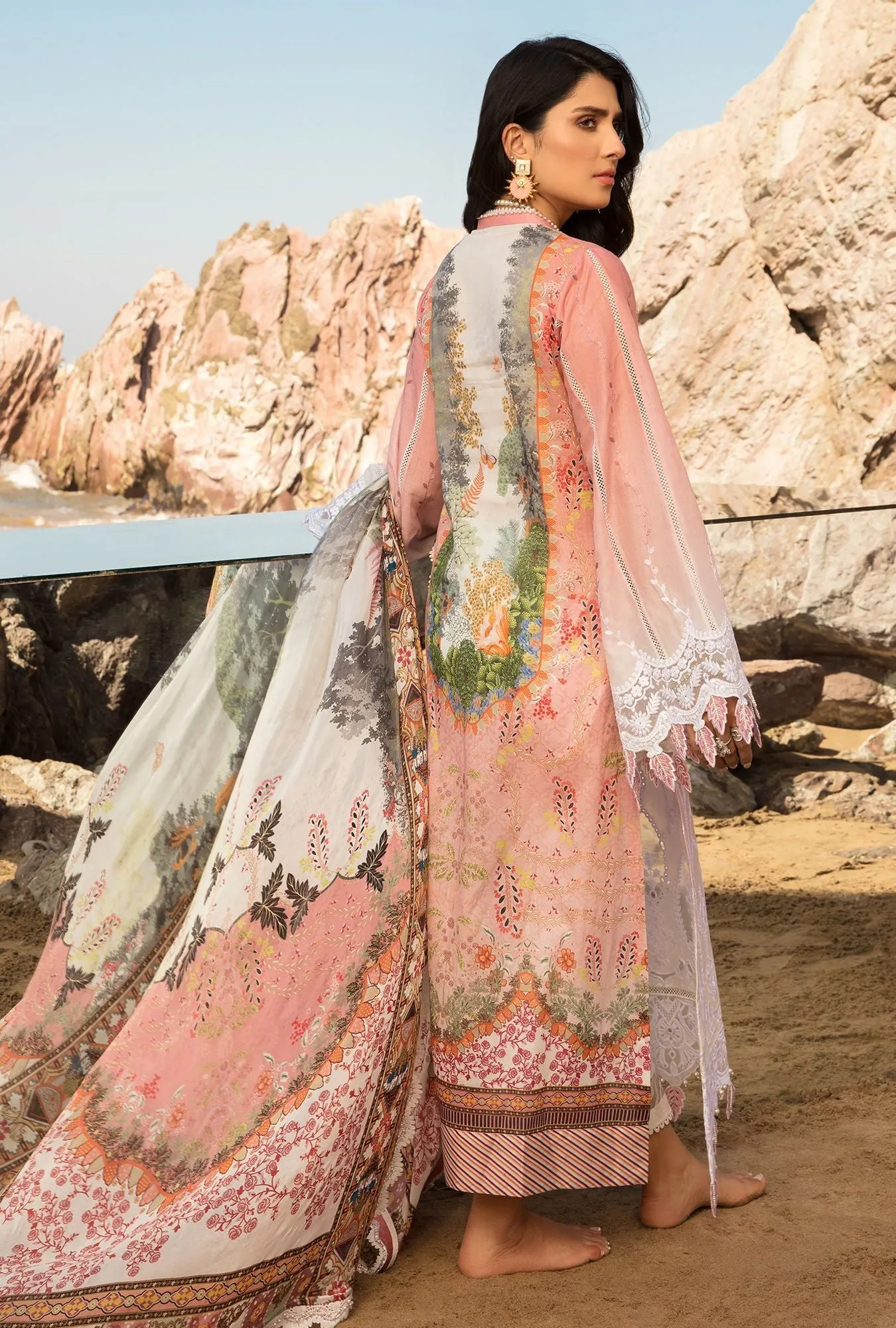 Noor by Saadia Asad Luxury Lawn Collection '21 – D10-B