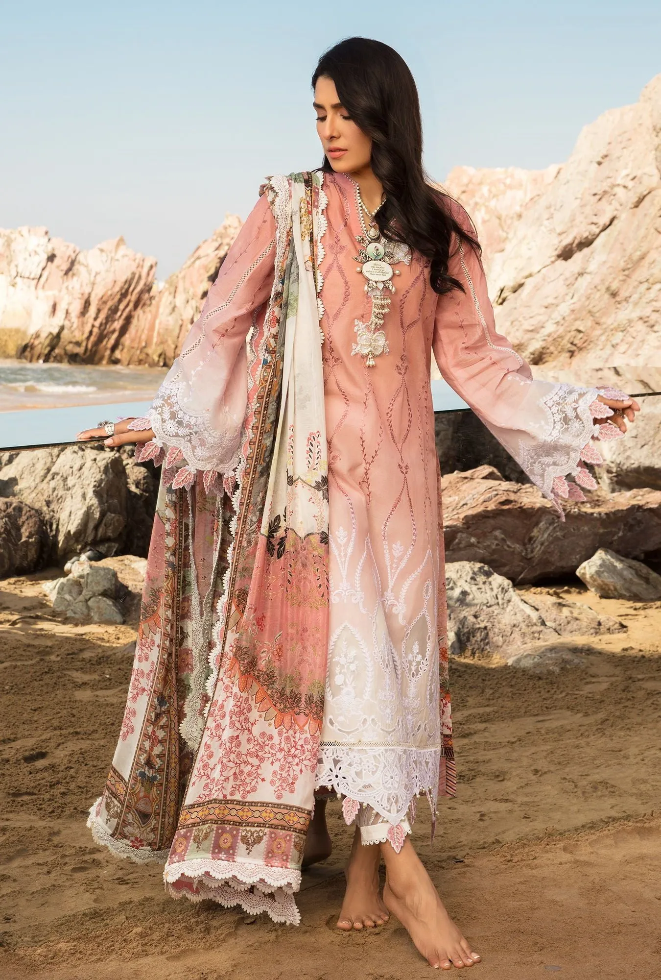 Noor by Saadia Asad Luxury Lawn Collection '21 – D10-B