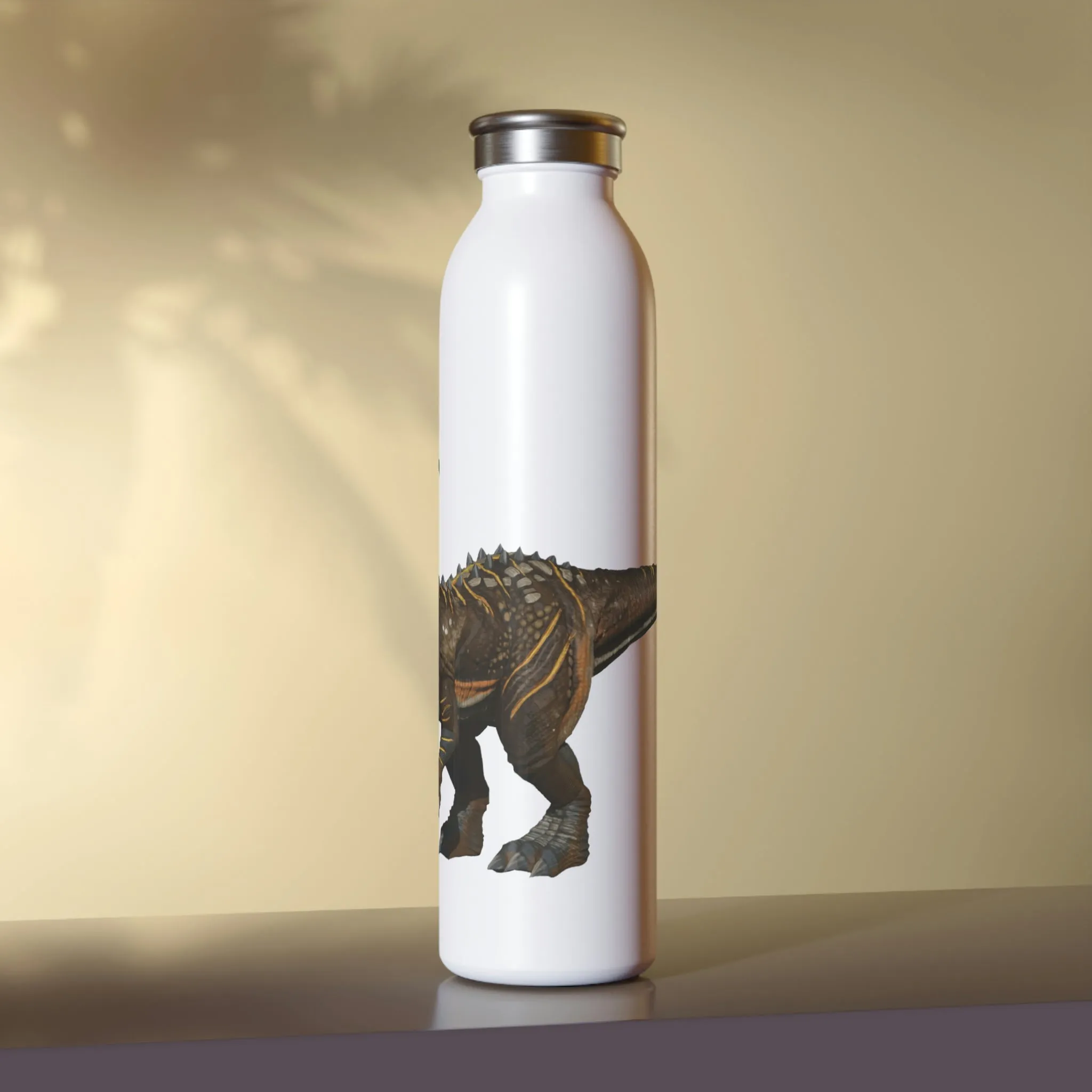 Pachycephalosaurus Slim Water Bottle