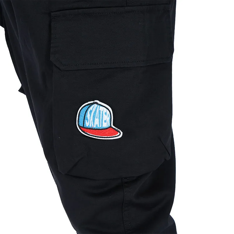 POCKETS VELCRO CARGO PANTS