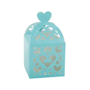 Robin Egg Lantern Paper Favor Box 50pk