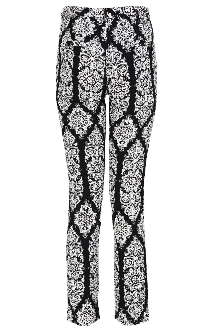 SILA Black White Printed Pants