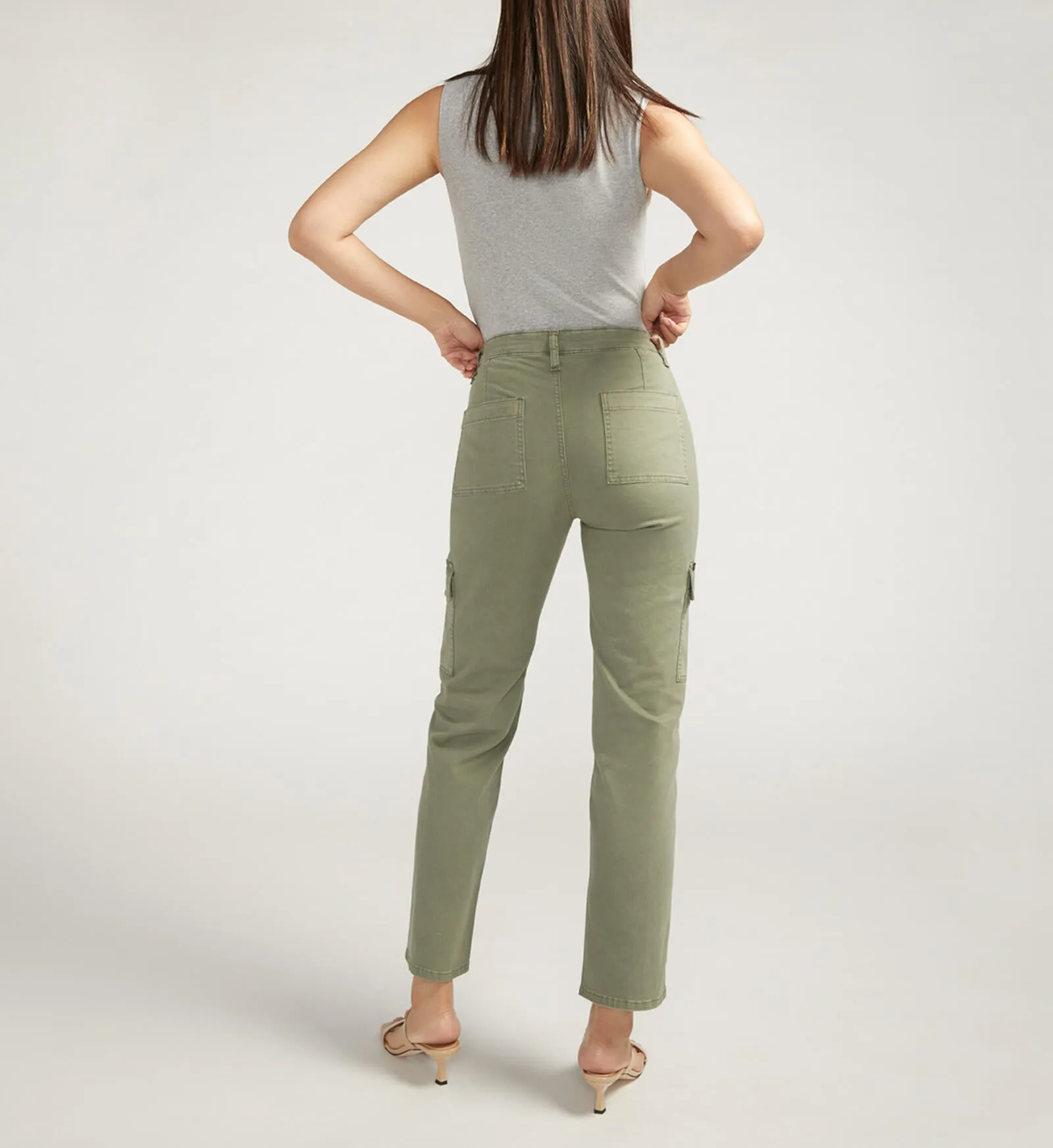 Suki Mid Rise Cargo Pants