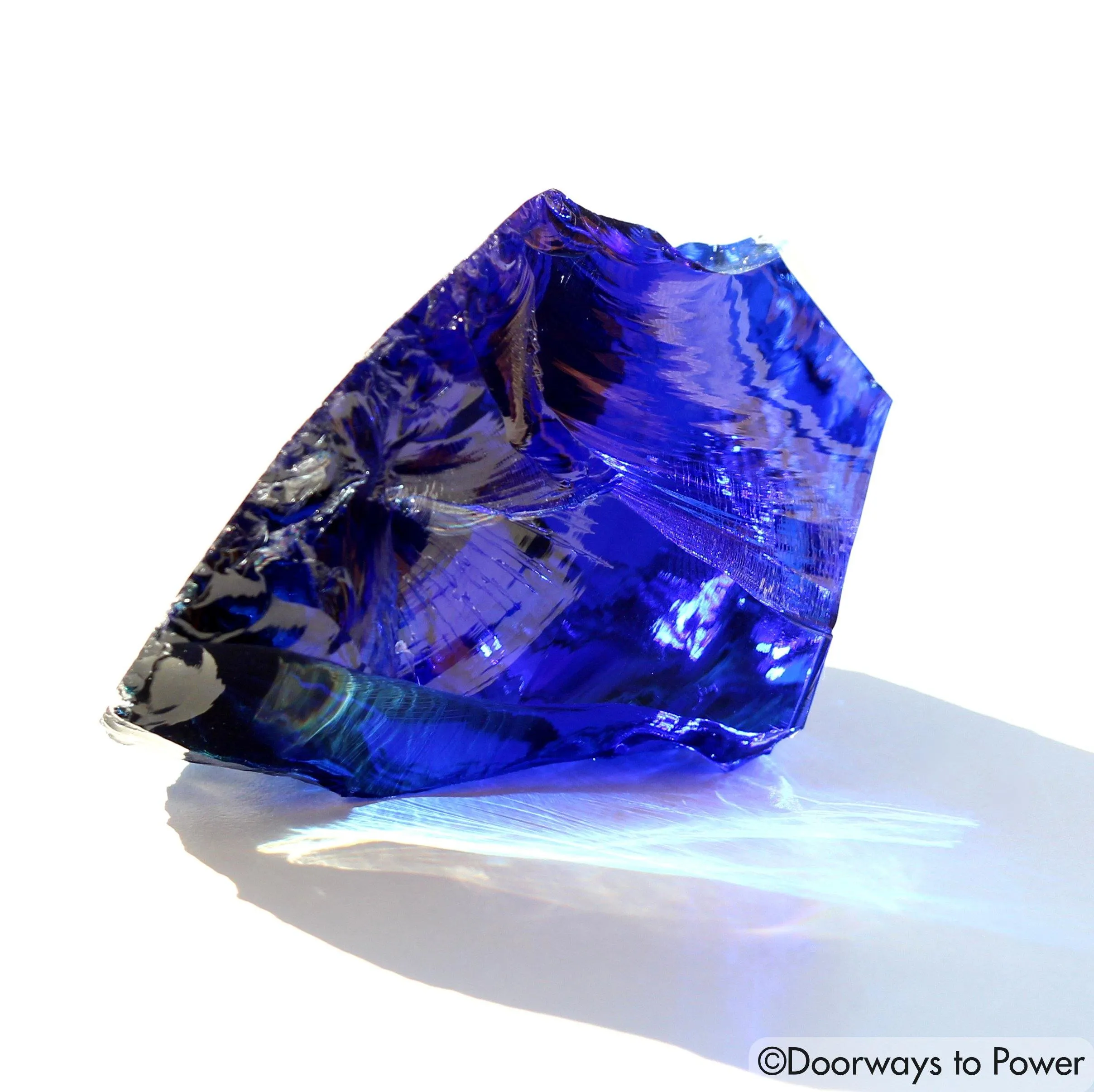 Tanzanite Fire Elestial Sapphire Monatomic Andara Crystal 'Lu·Mi·Nar·Y' RESERVED