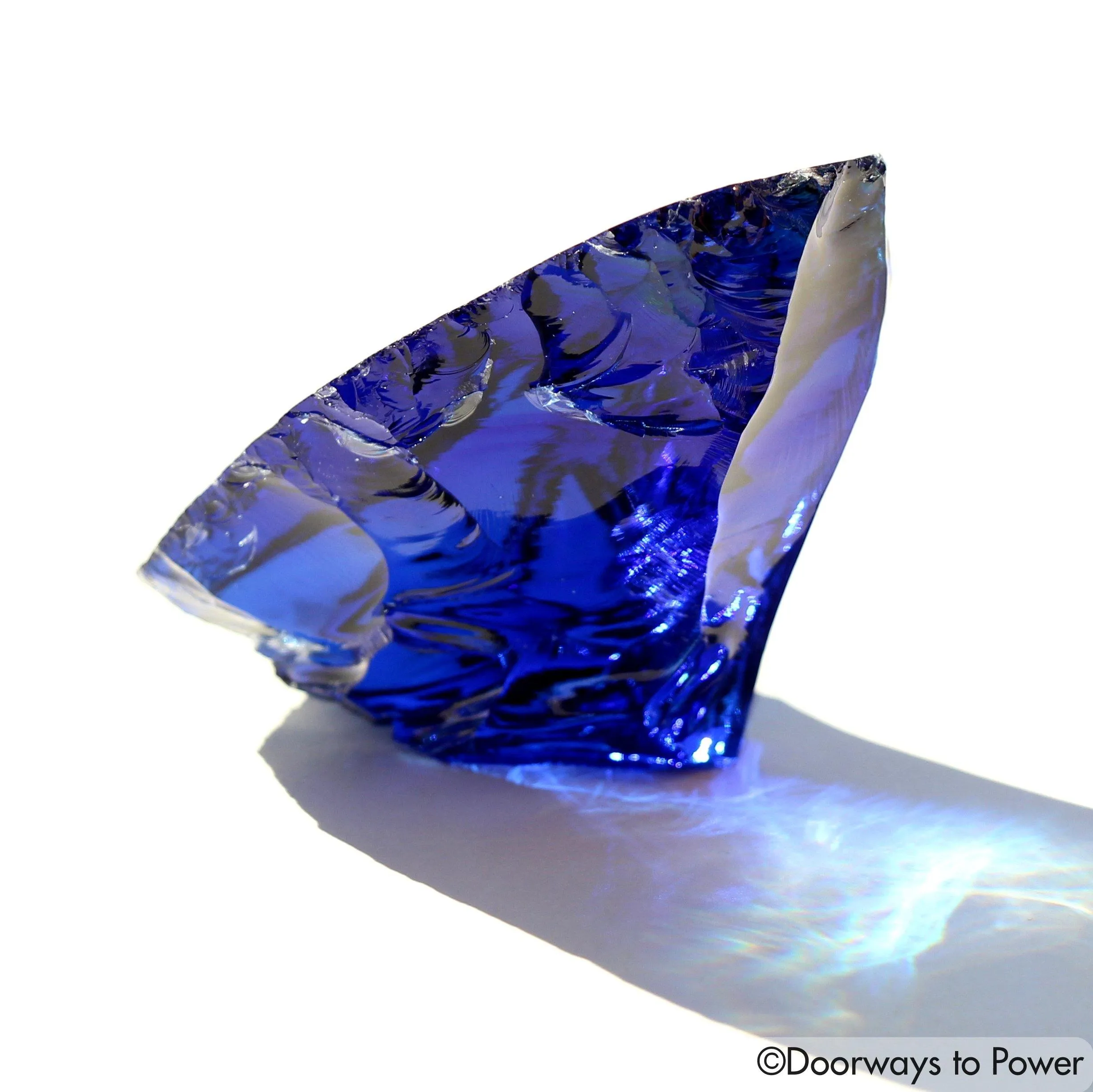 Tanzanite Fire Elestial Sapphire Monatomic Andara Crystal 'Lu·Mi·Nar·Y' RESERVED