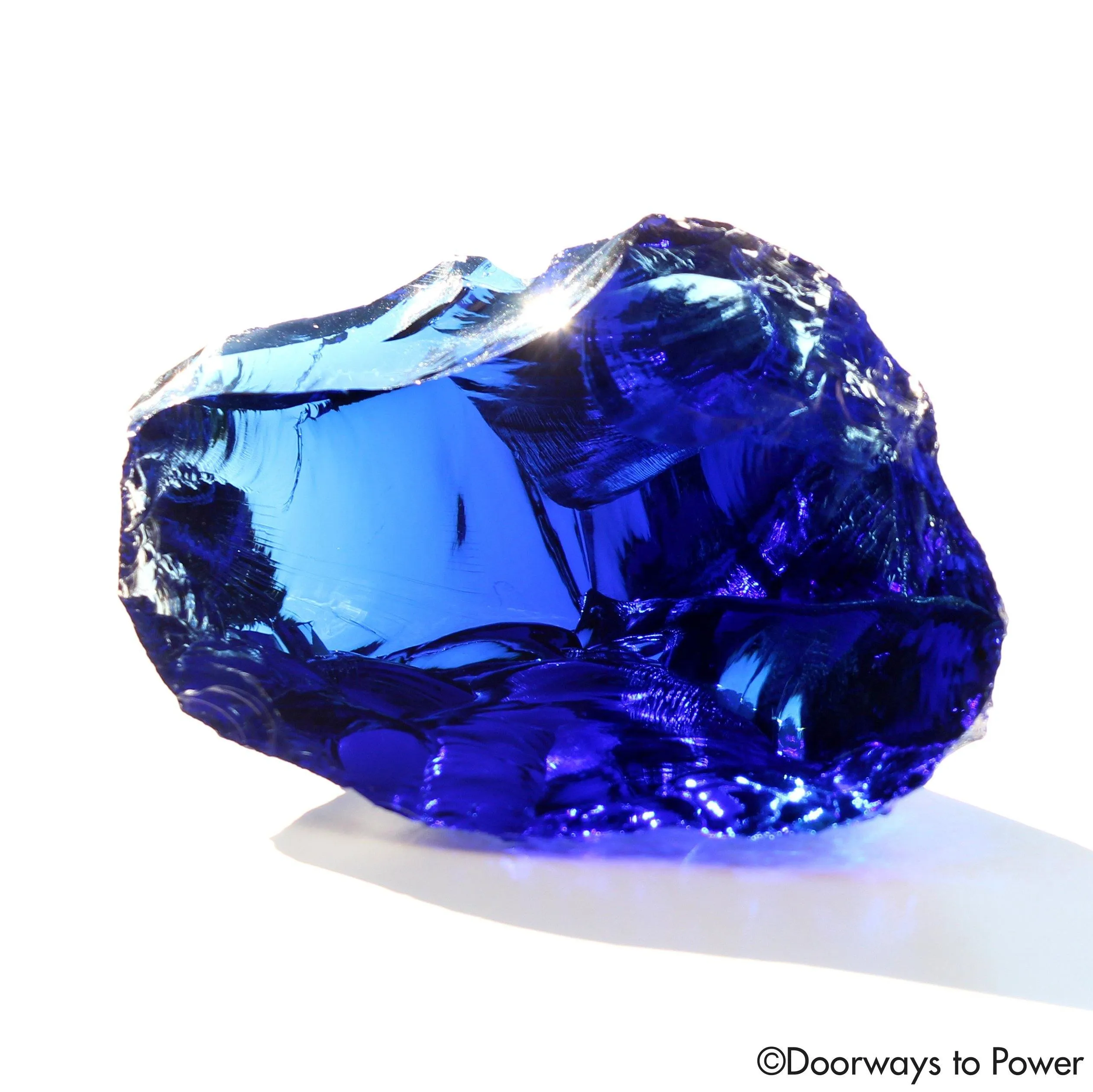 Tanzanite Fire Elestial Sapphire Monatomic Andara Crystal 'Lu·Mi·Nar·Y' RESERVED