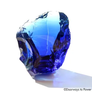 Tanzanite Fire Elestial Sapphire Monatomic Andara Crystal 'Lu·Mi·Nar·Y' RESERVED