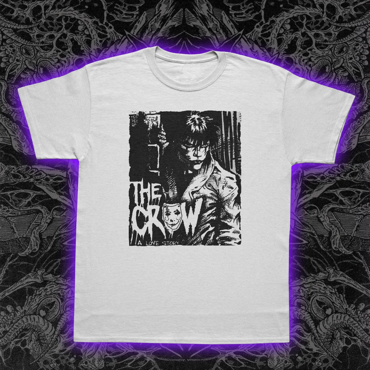 The Crow A Love Story Film Slim Fit Tee