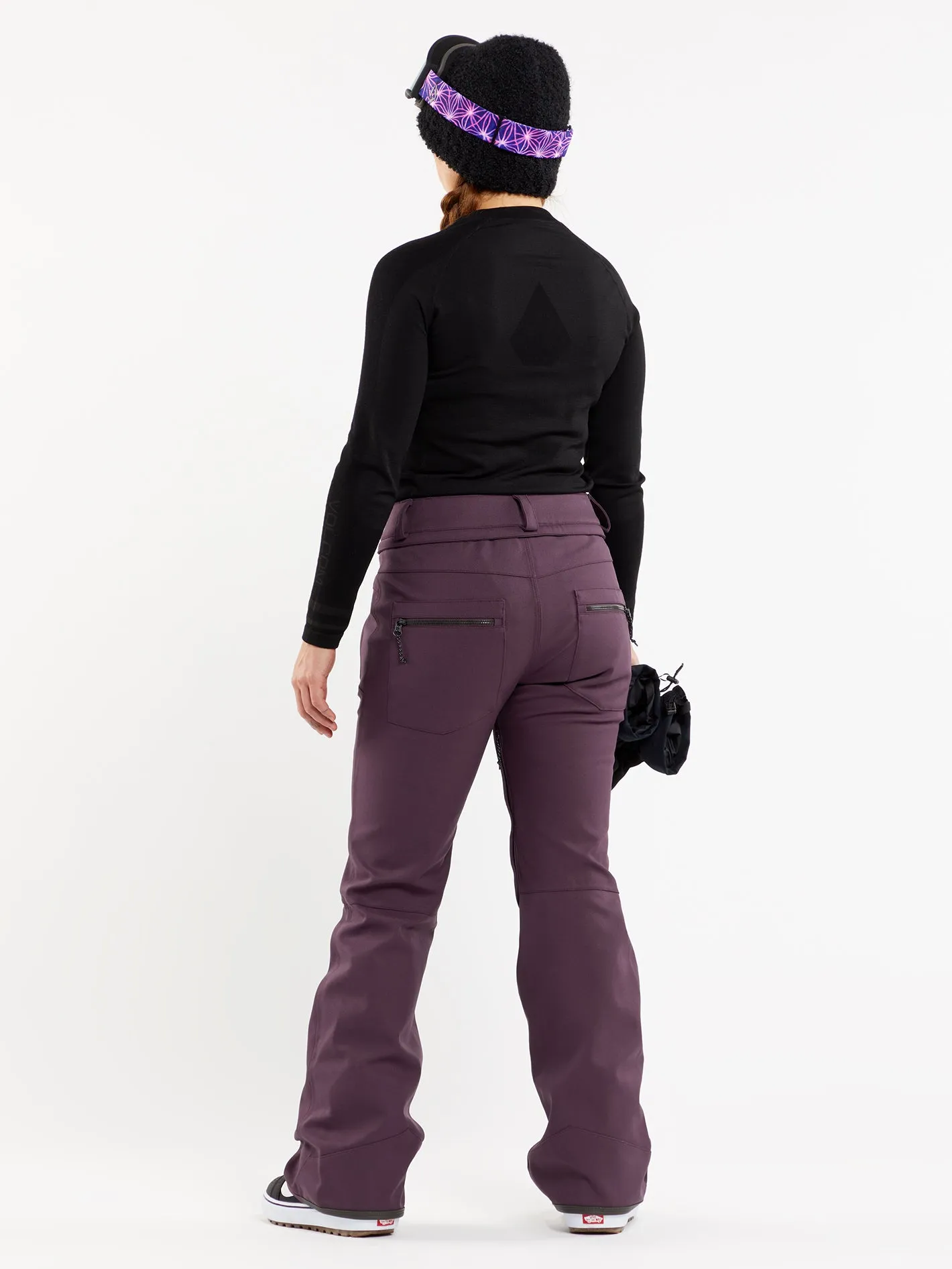 Womens Species Stretch Pants - Blackberry